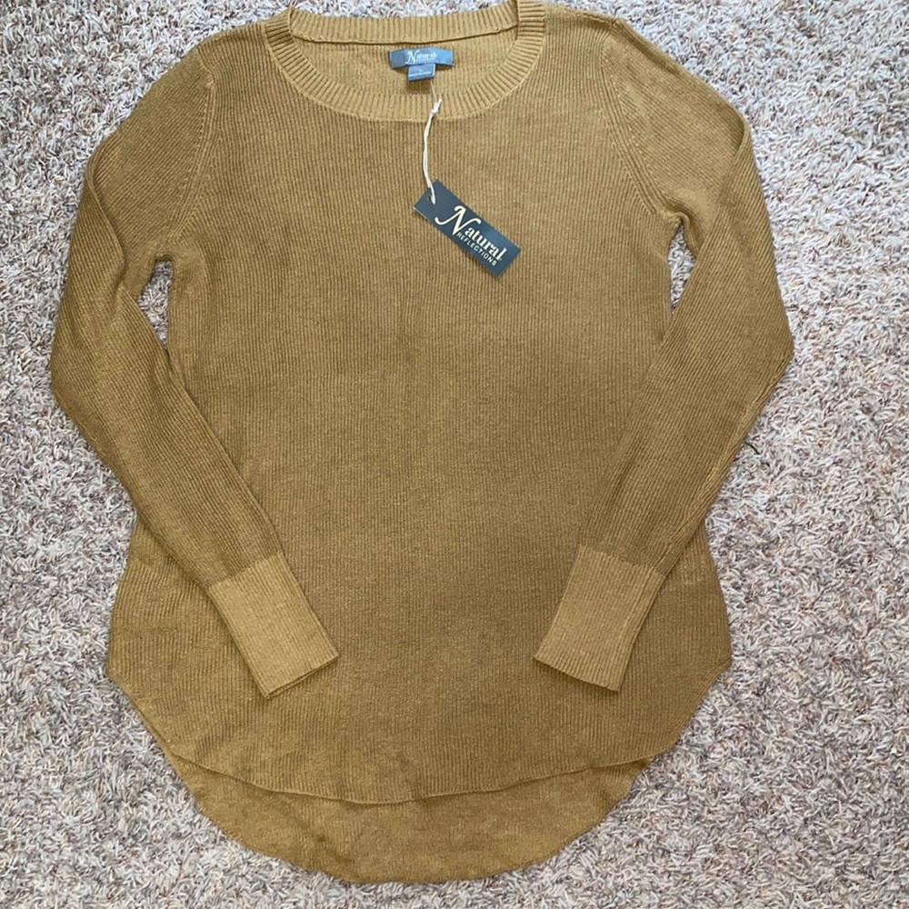 Natural Reflections Sweater Curry